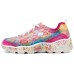 Skechers D'LITES CRYSTAL Cushioning Anti-Slip Wear-Resistant Breathability Low-Top Casual Shoes Women's Multicolor 39