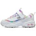 Skechers Girls Cushioning Wear Resistant Kids Lifestyle Shoes White Teenagers Разноцветный, 35