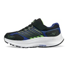 Skechers Wear-Resistant Slip-Resistant Kids Lifestyle Shoes Black Blue Kids' Black Blue, 30