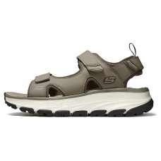 Skechers D'Lux Trekker Sandal Beach Sandals Men's Tan Бежевый, 45