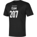 Skechers T Shirt Unisex Carbon Black сажа, M
