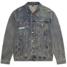 Jeep Denim Jacket Unisex Yellow Mud Yellow Mud, XL