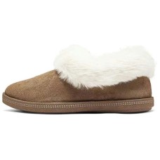 Skechers Cozy Warm Slip-Resistant Ankle-Length Snow Boots Women's Chestnut Коричневый, 38.5