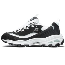 Skechers D'lite Looking Glass Women's Черно-белый, 35.5