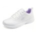 Skechers Cushioned Wear-Resistant Breathable Low-Top Casual Running Shoes Women's White White/Lavender, 39