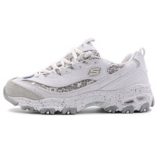 Skechers D'Lites 1.0 Gs White/Grey Women's 35