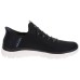 Skechers Sport Cushioned Wear-Resistant Breathable Low-Top Casual Shoes Men's Black White Черно-белый, 41
