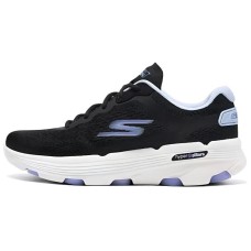 Skechers WOMEN'S GO Series Wear-Resistant Low-Top Running Shoes Women's Black Purple Черно-фиолетовый, 38.5
