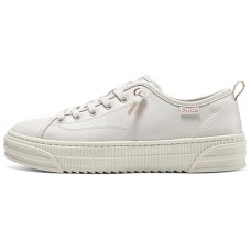 Skechers Anti-Slip Wear-Resistant Low-Top Skateboard Shoes Women's Beige Бежевый, 35.5