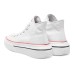Skechers Court Classics Anti-Slip Wear-Resistant High-Top Canvas Shoes Women's White Белый, 39