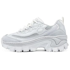 Skechers Street Anti-Slip Wear-Resistant Low-Top Chunky Sneakers Women's Gray Серый, 36