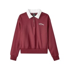 Skechers Sports Alliance Series Sweatshirt Women's Grape Red Grape Red, M