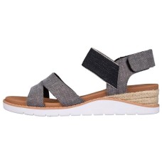 Skechers Bobs Beach Sandals Women's Black 35