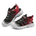 Skechers Wear-resistant And Lightweight Children's Sandals Black Red Kids' Красно-черный, 30