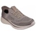 Skechers Slip Ins Slip-Ins Technology Breathable Lightweight Mid-Top Casual Shoes Men's Khaki Зеленый, 43