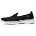 Skechers Go Walk 4 Casual Shoes Women's Low-Top Black/White 35.5