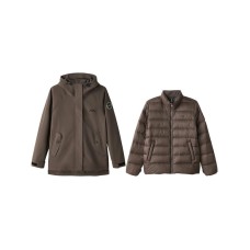 Skechers Windbreaker Jacket Women's Chocolate Brown Chocolate Brown-05GA, S