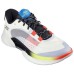Skechers SKX Resagrip Cushioned Slip-Resistant Low-Top Basketball Shoes Men's White Black White Blue/Red, 42.5