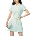 Skechers Short-Sleeved Dresses Women's Lily Green Lily Green/0215, XL