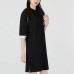 Skechers Short-Sleeved Dresses Women's Carbon Black сажа, S