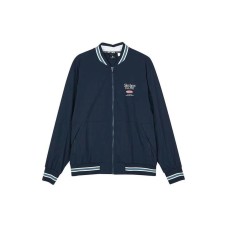 Skechers Baseball Jacket Men's Navy Blue Navy Blue/002Z, M