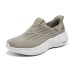 Skechers Anti-Slip And Wear-Resistant Lightweight Balance Low-Top Casual Shoes Women's Taupe Серо-коричневый, 39