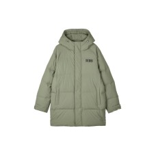 Skechers Puffer Jacket Men's Vetiver Rock Blue Grass Green, S