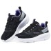 Skechers Slip-Resistant Cushioning Wear-Resistant Low-Top Kids' Running Shoes Black Purple Kids' Черно-фиолетовый, 27.5