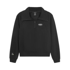 Skechers Sports Alliance Series Sweatshirt Women's Carbon Black Carbon Black 0018, L