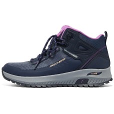 Skechers Slip Resistant Mid Top Outdoor Shoes Women's Blue Purple Синий, 39