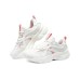 Skechers Anti Slip Wear Resistant Low Top Casual Shoes Women's White Pink Белый Розовый, 38.5