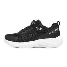 Skechers Lightweight Wear-Resistant And Slip-Resistant Casual Shoes Black Teenagers 32