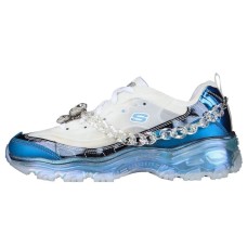 Skechers Dlites Crystal 'Floating Lady White Blue' Women's 36
