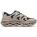 Skechers Anti-Slip Wear-Resistant Low-Top Running Shoes Men's Taupe Navy taupe navy, 39.5