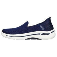Skechers GOwalk Arch Fit 'Summer Navy White' Women's 36.5