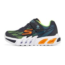 Skechers Flex Glow Elite Slip Resistant Cushioning Abrasion Resistant Low Top Kids Lifestyle Shoes Blue Kids' 32