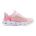 Skechers Heart Lights Slip-Resistant Cushioning Wear-Resistant Kids Lifestyle Shoes Pink Teenagers 33