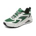 Skechers Cushioning Wear-Resistant Low-Top Casual Shoes Women's Green White Green White, 36