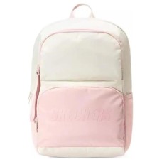 Skechers Fabric Backpack Regular Unisex Cream White Белый, 有赠品