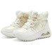 Skechers Uno Peaks Warm Wear-Resistant Slip-Resistant Short Snow Boots Women's White Белый, 39