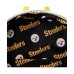 Men's and Women's Pittsburgh Steelers Sequin Mini Backpack Черно-желтый