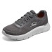 Skechers Go Walk Fle Anti-Slip Wear-Resistant Low-Top Casual Shoes Men's Gray Серый, 44.5