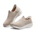 Skechers Hands Free Slip-Ins Anti-Slip Wear-Resistant Low-Top Casual Shoes Women's Taupe taupe/coral, 35