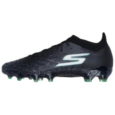 Skechers SKX 01 - 1.5 ELITE Anti-Slip Wear-Resistant Soccer Shoes Unisex Black Silver Черно-серебристый, 41