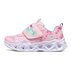 Skechers Heart Lights Low-Top Kids' Running Shoes Pink Teenagers 33.5