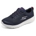 Skechers GO WALK Ma Anti-Slip And Wear-Resistant Lightweight Low-Top Casual Shoes Men's Black 41