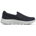 Skechers Go Walk Fle Cushioning Anti-Slip And Wear-Resistant Low-Top Casual Shoes Men's Navy 39.5