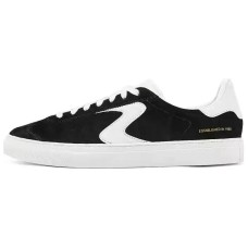 Skechers Court Classics Anti-Slip Wear-Resistant Low-Top Skateboard Shoes Men's Black White Черно-белый, 41.5