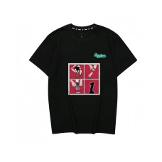 Skechers T-Shirts Unisex Black Черный, XS