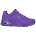 Skechers Uno Night Shades Cushioning Anti-Slip And Wear-Resistant Low-Top Casual Shoes Women's Purple 37